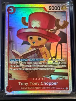 Tony Tony.Chopper OP08-007 One Piece TCG SR NM - Image 1