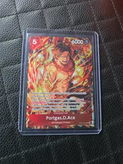 One Piece Illustration Box Vol. 5 Promo Portgas D. Ace ST15-005 SR English - Image 1