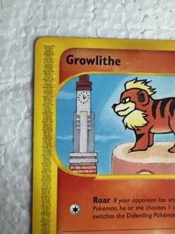 Aquapolis Growlithe Regular Card 2003 Common, 80/147 NM - Image 2