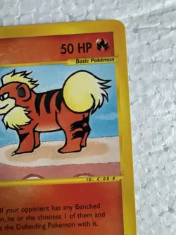 Aquapolis Growlithe Regular Card 2003 Common, 80/147 NM - Image 3