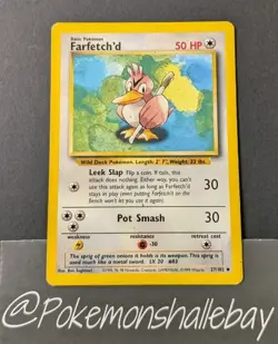 Farfetch'd 27/102 - Base Set *LP* Common Pokemon Card - Image 1