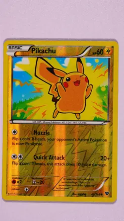 Pokemon Pikachu Card Lot 5x XY Base 42/146 Reverse Holo Generations NM - Image 4