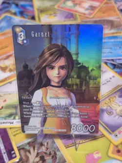 Final Fantasy Garnet Re-192C/19-120C Holo English TCG Card NM - Image 1