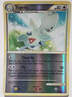 REVERSE HOLO Togetic 39/90 VLP - Undaunted Pokemon Card - Atsuko Nishida Art - Image 1