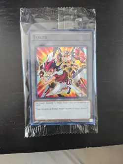 Yu-Gi-Oh Token Card TKN5-EN029 Yuma & Number F0: SEALED - Image 1