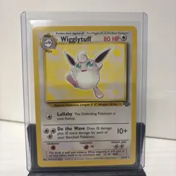 Pokemon TCG Wigglytuff 32/64 Jungle Rare card Unlimited LP Non Holo Base Set - Image 1