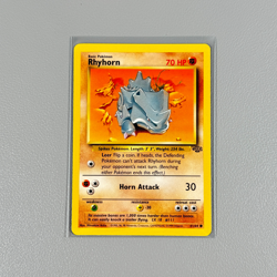 Pokemon TCG Card: RHYHORN 61/64 | Common | 1999 Pokemon Jungle | NM/Mint - Image 3