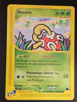 Pokemon TCG Shuckle 96 Skyridge Mint Near Mint (non-holo) - Image 1