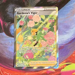 Gardenia's Vigor GG61/GG70 Crown Zenith Ultra Rare Full Art Holo EN - Image 2
