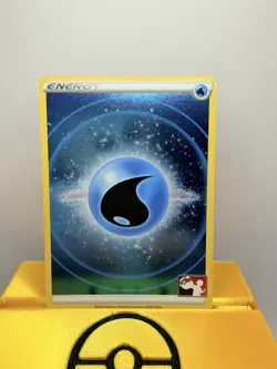 Water Energy - Play Prize pack Series 3 - Cosmic Holo Rare Pokemon - Image 1