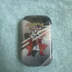Pokemon TCG Unova Mini Tin Volcarona and Emolga - Sealed - Image 1