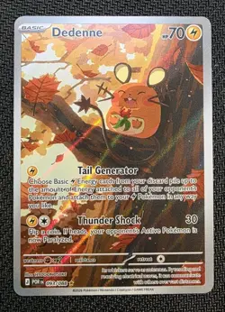 Dedenne 093/088 Holo Illustration Rare Perfect Order Pokemon Near Mint - Image 1