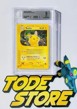 Pokemon Raichu Skyridge H25/H32 Holo ENG BGS 9 MINT Wizards 2003 TCG No Crystal - Image 1
