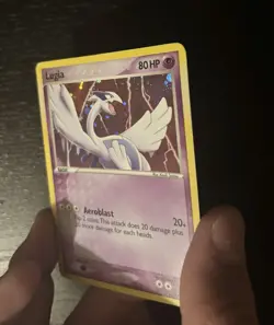Pokemon Lugia Holo Rare 29/115 Unseen Forces LP Vintage 2005 - Image 3