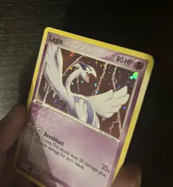 Pokemon Lugia Holo Rare 29/115 Unseen Forces LP Vintage 2005 - Image 4