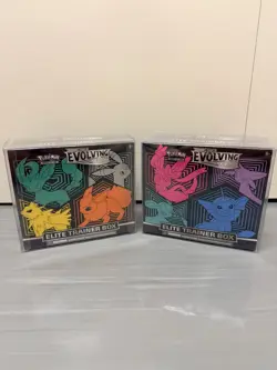Pokemon TCG: SWSH Evolving Skies ETB Elite Trainer Box Art Set 1 Each With Case - Image 2