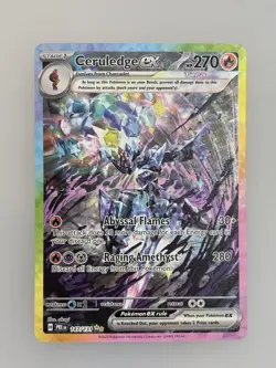 Ceruledge ex 147/131 Special Illustration Rare Prismatic Evolutions Pokemon NM - Image 1