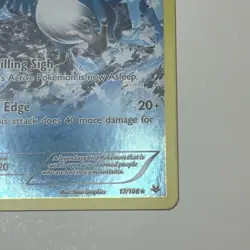 Pokemon Articuno Delta - Reverse Holo Rare Foil - XY Roaring Skies - 17/108 LP - Image 4