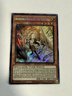 Yu-Gi-Oh! TCG Incredible Ecclesia, Virtuous Burst of Destiny BODE-EN007 1st NM - Image 1