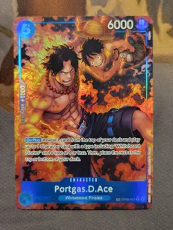 1x Portgas.D.Ace (OP08-052) (TR) - Royal Blood One Piece Card Game LP - Image 1
