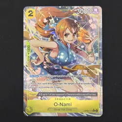 One Piece TCG O-Nami OP06-101 R Alt Art Wings of the Captain English - NM - Image 1