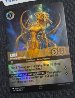 Disney Lorcana Inklands Enchanted Kida Protector of Atlantis EN NM Rare - Image 5