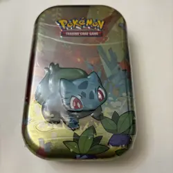 Bulbasaur Pokemon TCG Kanto Friends Mini Tin - Sealed - Image 1