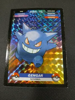 Pokemon 2024 Crealaser Database Peru Holo Gengar 094 US Seller - Image 1