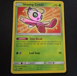Pokemon TCG Pokemon Shining Celebi SM79 Promo Holo NM - Image 1