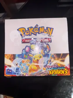 Pokemon TCG Scarlet & Violet—Surging Sparks Booster Box (36 Packs) English 2024 - Image 1