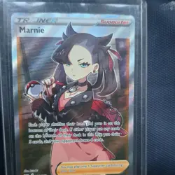 Pokemon Marnie Swsh01 Sword & Shield Full Art Ultra Rare Holo Trainer 200/202 - Image 1