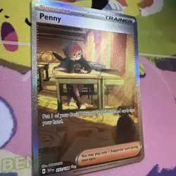 Penny 252/198 SV01 Scarlet & Violet Base Set Ultra Rare Full Art Holo NM SIR - Image 3