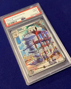 PSA 9 Steelix #208 Paradox Rift 2023 Pokemon MINT - Image 2