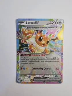 Eevee Ex 075/131 Pokemon TCG: Prismatic Evolutions Double Rare M/NM - Image 1