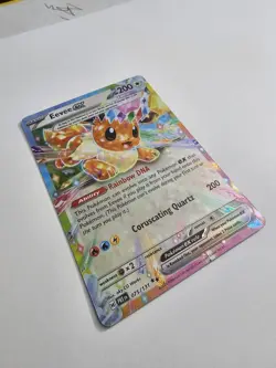 Eevee Ex 075/131 Pokemon TCG: Prismatic Evolutions Double Rare M/NM - Image 2