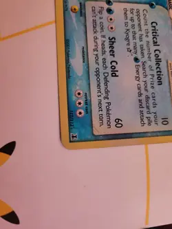 Kyogre Star 112/113 EX Delta Species 2005 Holo Rare English Heavy Played/Damage - Image 3