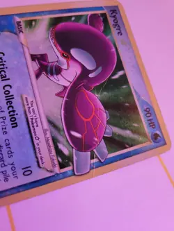 Kyogre Star 112/113 EX Delta Species 2005 Holo Rare English Heavy Played/Damage - Image 5