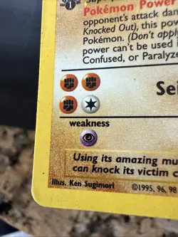 Pokemon TCG Machamp Base Set 8/102 Holo 1st Edition Holo Rare MP - Image 5