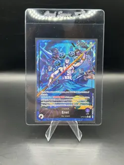One Piece Adventure On Kami's Island Enel OP15-058 Leader Alt Art English - Image 1