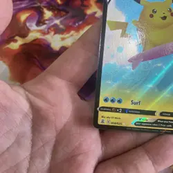 Surfing Pikachu V 008/025 Holo V Rare Celebrations Pokemon Near Mint NM (2) - Image 4
