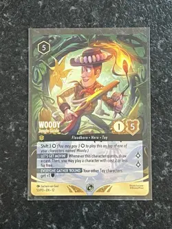 Woody Jungle Guide Non Foil Promo 54/P3 Disney Lorcana Card Set Championships - Image 1