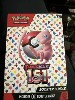 Pokemon TCG Scarlet and Violet 151 Booster Bundle Set - 290-85321 820650853210 - Image 1
