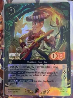 Woody Jungle Guide - Foil Promo 54/P3 Disney Lorcana Card Set Championships - Image 1