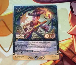 Woody Jungle Guide Non Foil Promo 54/P3 Disney Lorcana Set Championships - Image 1