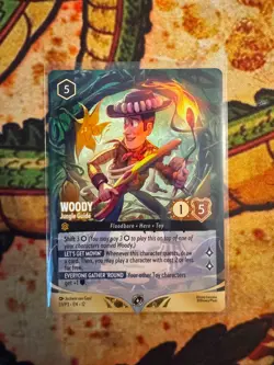 Woody Jungle Guide Non Foil Promo 54/P3 Disney Lorcana Card Set Championships - Image 1