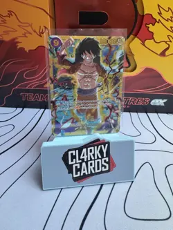 One Piece TCG Monkey D Luffy Op09-119 SEC English NM Emperors in the New World - Image 1
