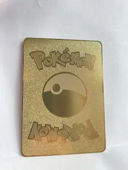 Charizard Glurak Pokemon Gold Metall Karte kinder Geschenk VMAX Wildfire Rainbow - Image 3