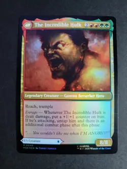 Bruce Banner (Foil) Mythic MTG Marvel Super Heroes - Image 2