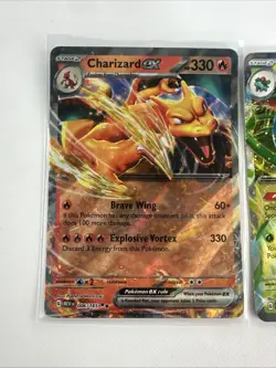 Charizard, Blastoise And Venusaur Ex - Pokemon 151 English Three Card Set - Image 2