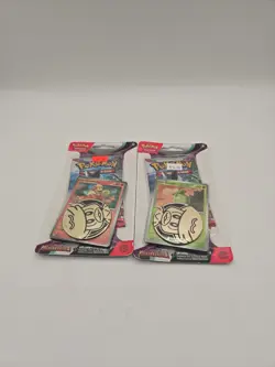 Pokemon TCG Paldea Evolved Blister Pack With Promo (Lot Of 2) - Image 1